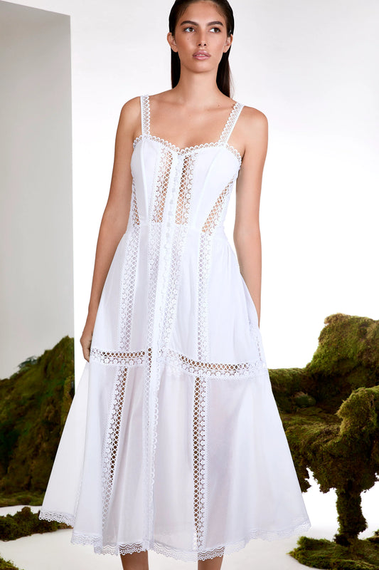 Vestido largo Dafelle