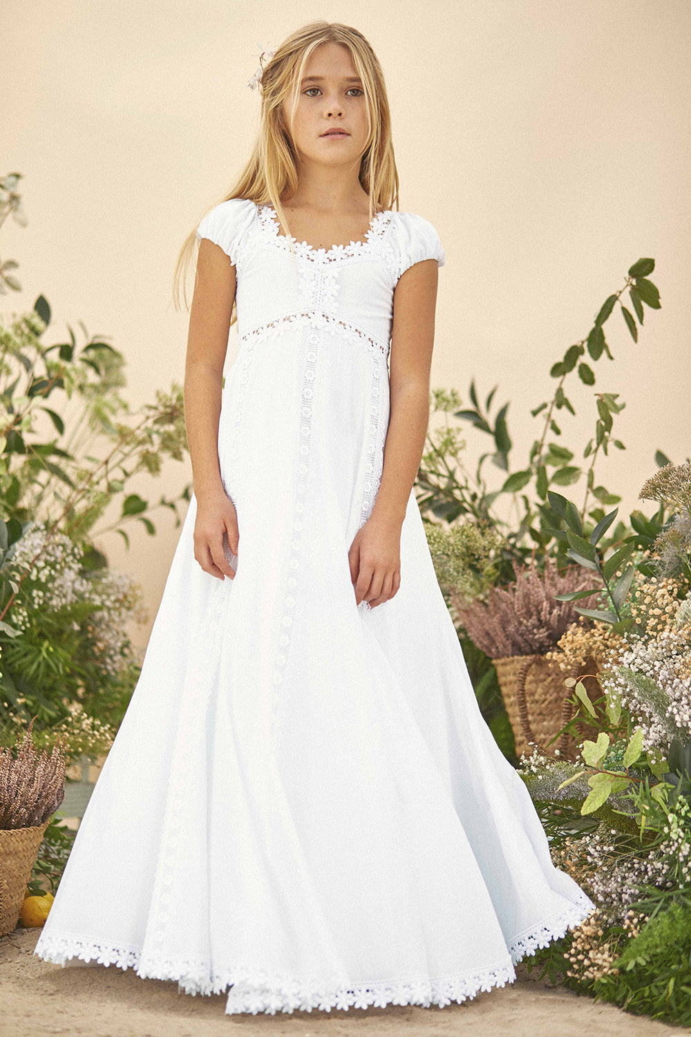 Vestido Blancanieves largo
